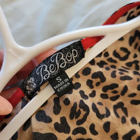 Leopard print dress with pockets Size S - Picture 4 of 5